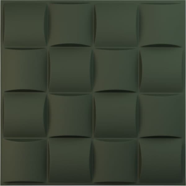 Ekena Millwork 19 5/8in. W x 19 5/8in. H Baile EnduraWall Decorative 3D Wall Panel Covers 2.67 Sq. Ft. WP20X20BAGHC - main